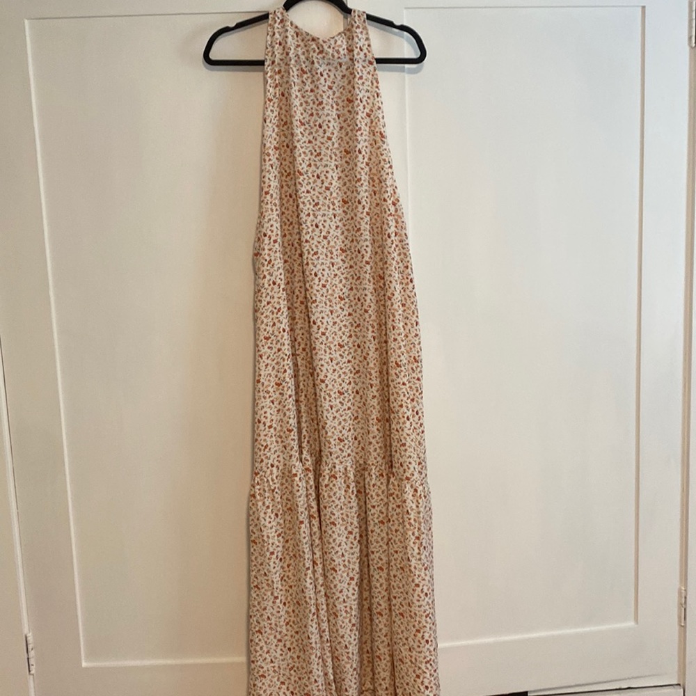 High Neck Maxi Dress